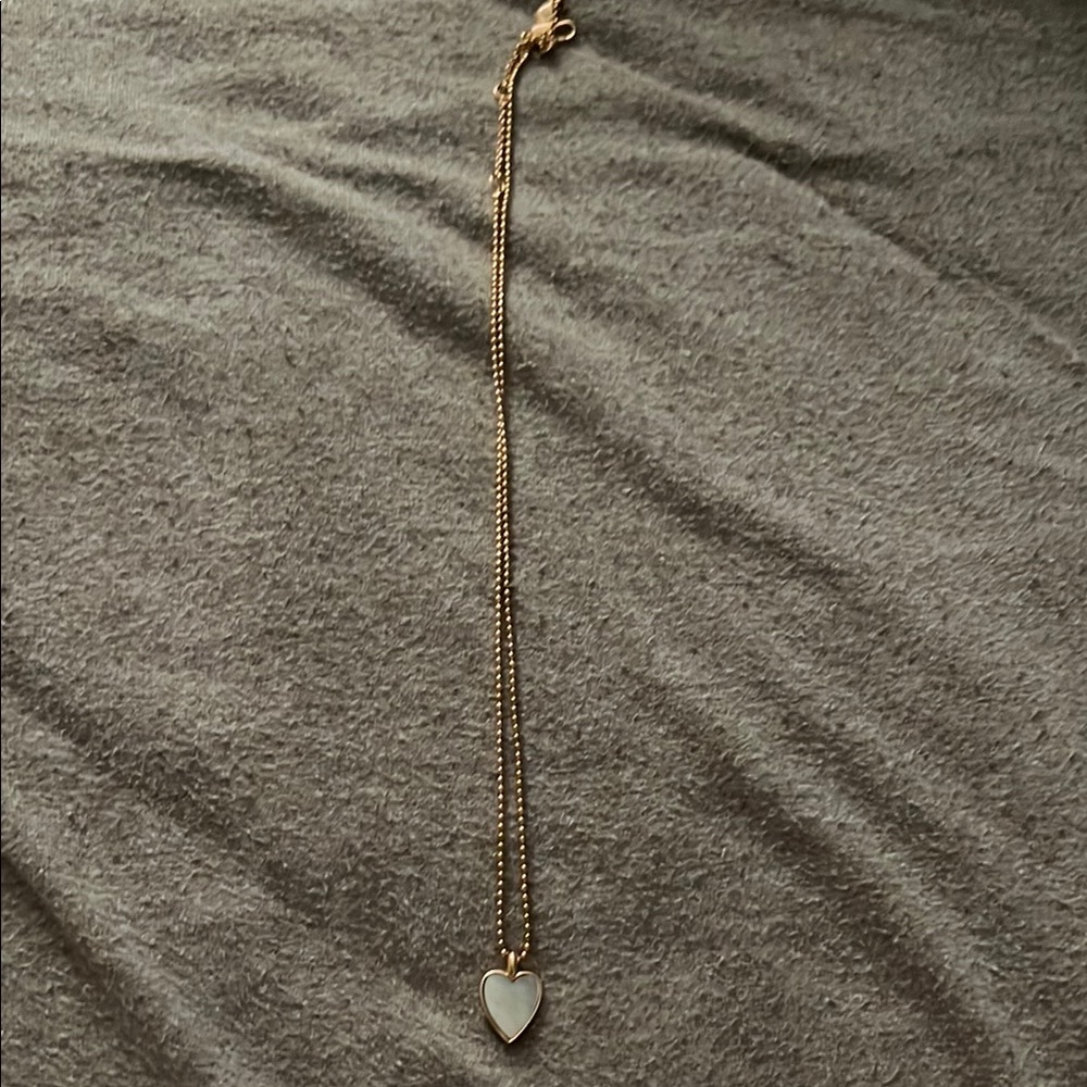 Vera Bradley Gold Heart Pendant Necklace